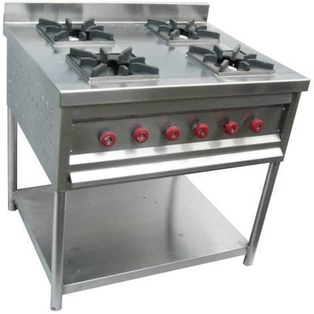 Four Burner Indian Gas Range